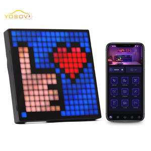 Écran d'affichage à pixels LED Yosovlamp pour décoration DIY, compatible Versa Tucson Golf, animation de bureau, éclairage mural, cadre photo - Product Image 1