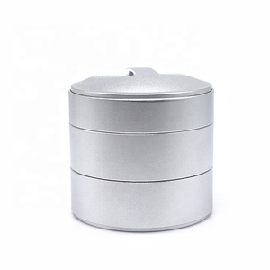 Dongguan Hardware Cnc Turning Part High Quality Small Pill Storage Case Custom Pill Box Aluminum Pill Container