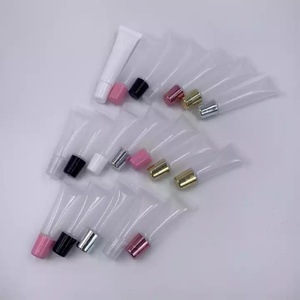 Tubes de brillant à lèvres vides personnalisables avec logo 8/10/15 ml, tubes de rouge à lèvres, tubes souples pour baume à lèvres, tubes de maquillage compressibles transparents pour brillant à lèvres et crème pour le visage - Product Image 4