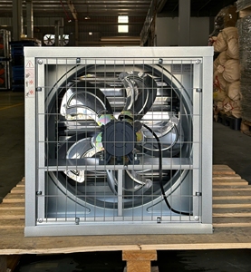 Ventilador Axial Industrial de Bajo Ruido de 600 mm, Directo de Fábrica, Sistema de Refrigeración para Granjas Avícolas, Producción en Masa, Exportación - Product Image 1