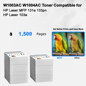 Cartuccia Toner compatibile IBEST <span class=keywords><strong>HP</strong></span> W1003AC 103A W1004AC 104A compatibile per <span class=keywords><strong>HP</strong></span> Laser MFP <span class=keywords><strong>131a</strong></span> 133pn cartuccia Toner Laser 103a - Product Image 2