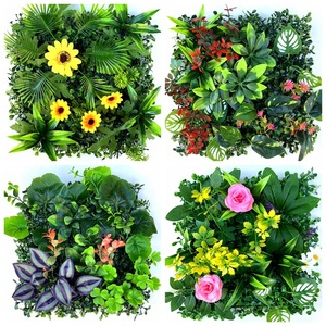 Vente en gros gazon vert Milan gazon plastique écologique longue durée intérieur/extérieur plante artificielle fond <span class=keywords><strong>de</strong></span> décoration murale - Product Image 1