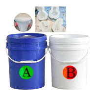 Silicona Líquida RTV de Grado Alimenticio, Resistente a Altas Temperaturas, de Dos Componentes, Translúcida, para Moldes de Pastel y Chocolate, 5 Shore