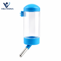 Distributeur d'eau suspendu pour animaux de compagnie, bouteille à gravité pour chien et chat, fixation sur cage, recharge automatique, sans BPA, vente en gros