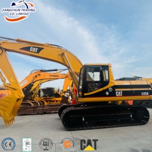 Excavadora de cadenas Caterpillar CAT 325B 325C usada de 25 toneladas para construcción de carreteras e ingeniería civil - Product Image 1