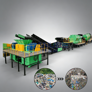 Système de tri des déchets ménagers, séparateur par aéroséparation, machine de recyclage des déchets, usine de traitement des déchets - Product Image 1