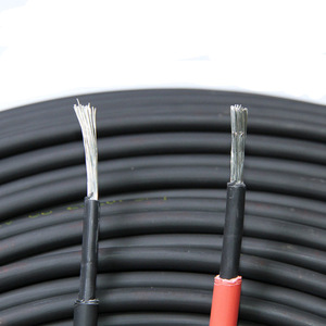 Cable de Energía Fotovoltaica con Núcleo de Cobre Libre de Oxígeno, Aislamiento de PVC, 1000V, IP65, Retardante de Llama Clase C, Bajo Voltaje - Product Image 3