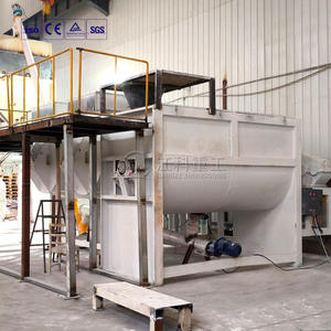 Volautomatische Groutpoeder Mengmachine Met Motor En Versnellingsbak Horizontale Lintmixer Voor Tegel-En Blokvoegen - Product Image 4