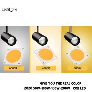 Accesorios de Iluminación de la Serie Encapsulada con <span class=keywords><strong>LED</strong></span> <span class=keywords><strong>COB</strong></span> de Aluminio de Alto Brillo Personalizado de 50W/100W 54V-56V CRI 95 con Garantía de 3 Años - Product Image 3