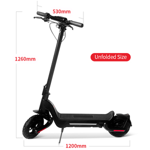 Nuevo Modelo 2026, Patinete Eléctrico Plegable de Dos Ruedas y Autoequilibrio de 800W 48V para Adultos - Product Image 4
