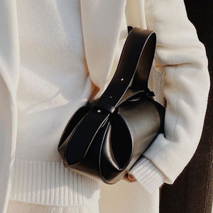 2025 <strong>Black</strong> PU Crossbody <strong>Bag</strong> for Women <strong>Small</strong> Round Shoulder Purse Top Handle Lightweight Casual <strong>Bag</strong> 3-Dimensional Design Compact - Product Image 6