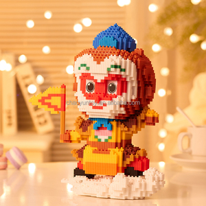 Khỉ Vua Tự Làm Câu Đố <span class=keywords><strong>B</strong></span>ộ Sưu Tập Xây Dựng Khối Hoàn Hảo ABS Nhựa Mô Hình Hộp Bao <span class=keywords><strong>B</strong></span>ì Anime Nhân Vật Trang Trí Nội Thất Câu Đố Trò Chơi Thiết Lập - Product Image 6