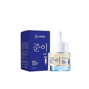 Sérum Visage au Ginseng Noir Panax LUNYS 20ml – Essence Éclaircissante Anti-Âge, Atténuation des Taches Brunes, Éclat Lumineux – Soin Coréen - Product Image 1