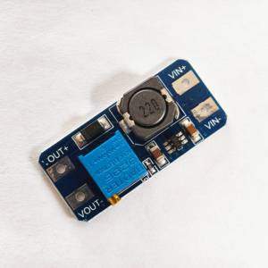 Module élévateur de tension DC-DC MT3608 2A Max, régulateur de tension réglable, entrée 2V-24V vers sortie 5V 9V 12V 28V, carte d'alimentation boost - Product Image 1