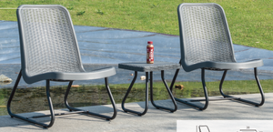 Usine Linhai jardin KD ensemble de canapés conception en bois balcon jardin ensembles café balcon meubles de jardin - Product Image 5