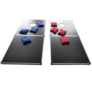 Juego de Cornhole Portátil de Aluminio, Juego de Lanzamiento de Bolsas de Frijoles, Tableros de Cornhole de Metal para Jardín - Product Image 4