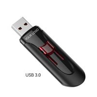 USB 3.0 Thumb Drive plastik kualitas tinggi kapasitas penuh dapat disesuaikan 8GB-128GB TW