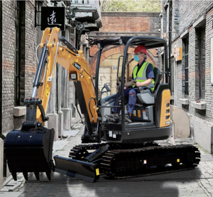 <span class=keywords><strong>Mini</strong></span>-excavatrice sur chenilles SY26U à queue zéro, moteur Kubota, flèche déportée, compacte, pour jardinage, travaux agricoles, aménagement paysager et rénovation intérieure - Product Image 1