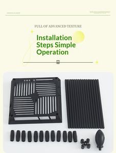 P461 Support de fleurs en fer forgé vert en gros, support de pot en plastique, cadre extérieur <span class=keywords><strong>pour</strong></span> plantes grimpantes, <span class=keywords><strong>pour</strong></span> pots de fleurs et jardinières - Product Image 3