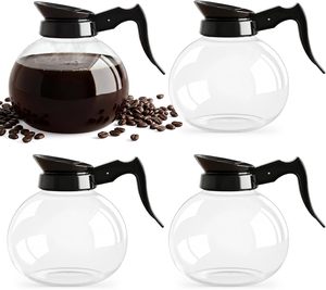 Jarra de Vidrio de Borosilicato de 12 Tazas, Cafetera, Accesorios para Té y Café, Jarra de Vidrio para Café de Goteo, 1800 ml, Repuesto para Cafetería - Product Image 1
