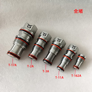 Vannes à cartouche filetées hydrauliques T-17A T-2A T-3A T-11A T-162A entièrement obturées pour engins de génie civil - Product Image 1