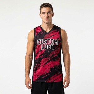 Customizable Sizes Quick Dry Comfortable 100% Wholesale Best Quality Classic Basketball Jerseys Unisex All Colors Sleeveless - Product Image 1