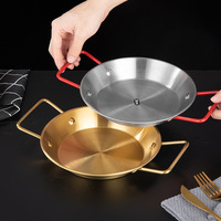 Assiettes en acier inoxydable personnalisées avec logo pour restaurant, maison, cuisine, enfants, 20 cm, assiettes de service