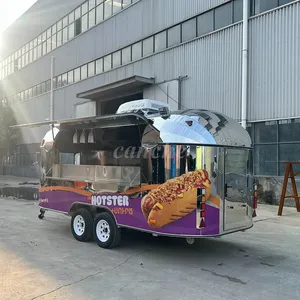 Chariot de restauration mobile électrique en acier inoxydable pour hot-dogs, idéal pour les événements extérieurs – Nouveauté UE en promotion - Product Image 5