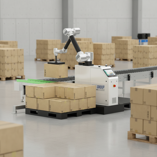 Factory Direct Sale High Performance Industrial Palletizing Robot for Box Stacking Handling Picking and Assembly