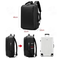 Logo personnalisé nouveauté hommes USB Notebook sac à dos étanche Oxford loisirs sport voyage sac fermeture éclair pour école de commerce