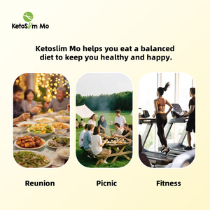 Ketoslimmo Bữ<span class=keywords><strong>a</strong></span> ăn thay thế không có nấu ăn tùy chỉnh Trắng Yến mạch Flakes ngũ cốc ngay lập tức gạo thức ăn nhanh Konjac khô RCE - Product Image 4