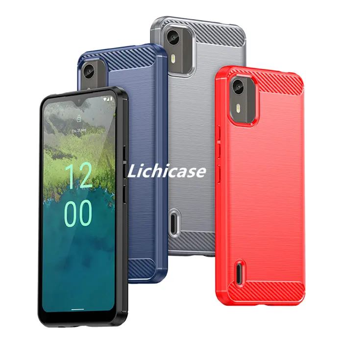 Lichicase Reliable Quality Brushed Texture Phone Case For Oppo A98 Anti Fingerprint Mobile Cover