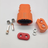 Connecteur de câble haute tension automobile 1000V HVSL 2POS 125A 150A Prise et fiche avec barre omnibus