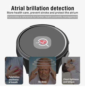 Orologio SOS per la Salute VL18 4G IP67 Impermeabile GPS Smartwatch Dual SIM 4 Giorni di Autonomia Tracker di Attività per Anziani - Product Image 5
