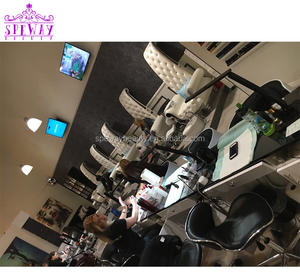 speway manufactory for <span class=keywords><strong>the</strong></span> throne high back vibration spa pedicure chair with sink - Product Image 6