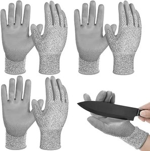 Cấp 5 an toàn và chống cắt làm việc Găng tay chiến thuật cắt kháng bảo vệ tay xây dựng Hàn - Product Image 3