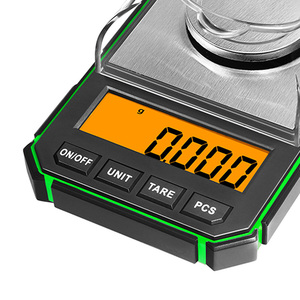 고정밀 0.001g 밀리그램 전자 저울 포켓 저울 50g 보정 추 보석 캐럿 저울 - Product Image 5