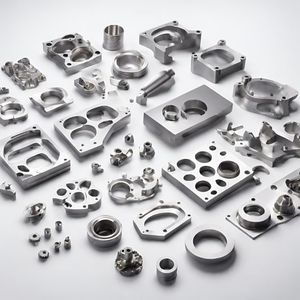 Fraisage CNC usinage de précision personnalisé de haute qualité en aluminium 6061-T6 pièces de rechange de machines CNC - Product Image 1
