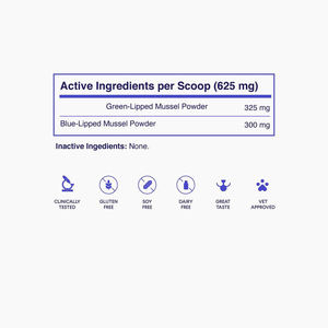 Suplemento de Polvo de Mejillón de Labio Verde de Marca Privada para <span class=keywords><strong>Perros</strong></span> - Movilidad de Articulaciones de Cadera, Flexibilidad Muscular y de Tendones de Mejillón Puro - Product Image 5