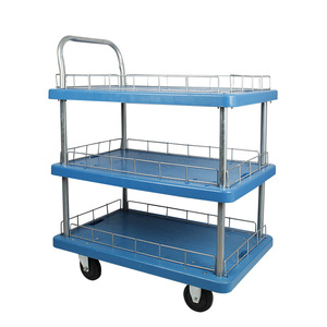 Chariot d'atelier mobile double couche multifonctionnel à roulettes silencieuses pour outils – Vente directe usine - Product Image 4