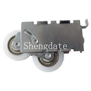 Alüminyum pencereler kapı tekerlek plastik kaplı rulman PVC sürgülü pencere silindiri naylon sürgülü kapı kasnak - Product Image 4