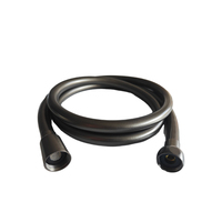 Tuyau de douche gris anthracite moderne, durable, flexible et anti-torsion |   Tuyau de filtration d'eau en PVC pour la plomberie de la salle de bain