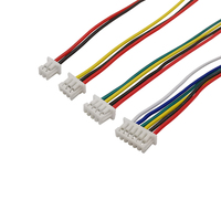 Connecteur de câble à tête simple/double JST 1.25mm, Micro JST pas de 1.25mm, prise femelle à 2/3/4/5/6/7/8/10 broches, fil électronique, 10 pièces
