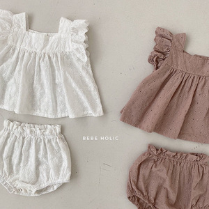 Conjunto de Ropa para Bebés Niñas, Blusa sin Mangas y Pantalones Cortos, Traje Bonito para Niñas Pequeñas - Product Image 5