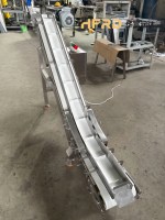 Petit Convoyeur à Chaîne Électrique Mobile pour Levage/Ascension/Inclinaison, Équipé d'un Noyau de Roulement en Caoutchouc et d'une Bande Transporteuse en PVC/PU