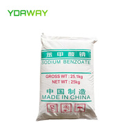 Benzoate de sodium en poudre de qualité alimentaire, régulateur d'acidité, CAS 532-32-1, 25 kg/sac, fourni par l'usine