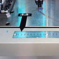 Scie à onglets automatique pour connecteurs d'angle de 500 mm, pour profilés de portes, fenêtres et murs rideaux en aluminium