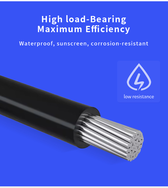 ABC/SIP Cable Aluminum Stranded Wire Insulated Overhead Cable 50/70/95mm2 Overhead Power Cable