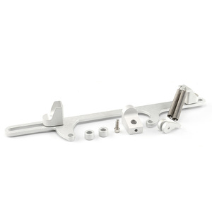 Support de câble de base d'accélérateur en aluminium robuste pour la série 4150/4160 - Double ressort de retour en acier inoxydable, compatible avec la plupart des moteurs V8 - Product Image 3
