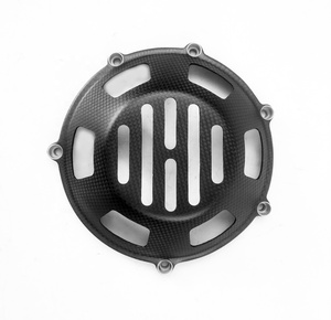 Qualità in fibra di carbonio parti del motociclo in fibra di carbonio a secco coperchio frizione per <span class=keywords><strong>Ducati</strong></span> - Product Image 1